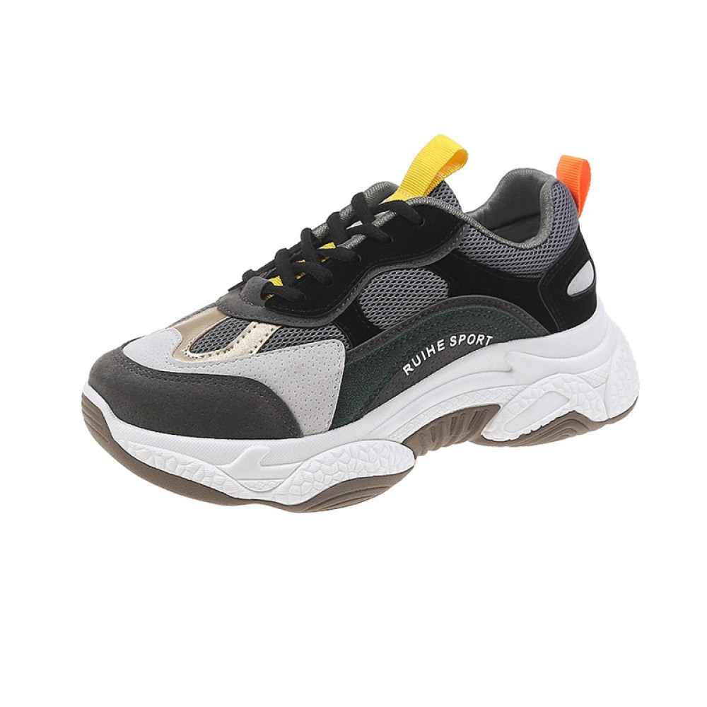 Color-Changing Flying Woven Women's Shoes Summer Breathable Mesh Shoes Womens Sports Shoes Female Students